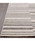 Loomaknoti Tecopa Varonika Gray/White ETR18GRW85 9 ft. 10 in. X 12 ft. 10 in. Rectangle Rug