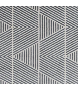 Loomaknoti Tecopa Symenia Gray/White ETR10GRW85 9 ft. 10 in. X 12 ft. 10 in. Rectangle Rug