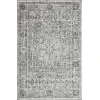 Loomaknoti Rhane Aleckan Gray/Cream ER015 4 ft. X 6 ft. Rectangle Rug
