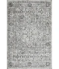 Loomaknoti Rhane Aleckan Gray/Cream ER015 4 ft.  X 6 ft.  Rectangle Rug