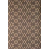 Central Oriental Santorin Chevron Nt/Pb Area Rug 6 ft. 7 X 9 ft. 6 Rectangle