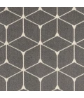 Loomaknoti Tecopa Shamid Gray/White ETR09GRW85 9 ft. 10 in. X 12 ft. 10 in. Rectangle Rug