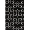 Loomaknoti Tecopa Tamariez Black/White ETR11BLW85 9 ft. 10 in. X 12 ft. 10 in. Rectangle Rug