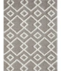 Loomaknoti Vemoa Adeta Gray/Cream EV001 4 ft.  X 6 ft.  Rectangle Rug