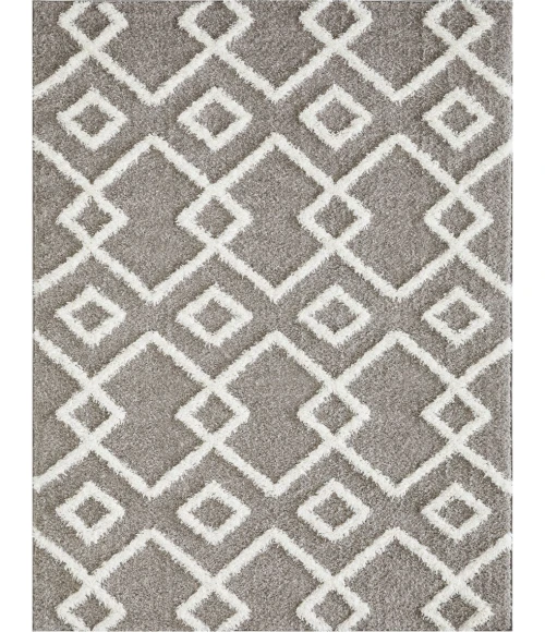 Loomaknoti Vemoa Adeta Gray/Cream EV001 4 ft.  X 6 ft.  Rectangle Rug