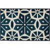 Loomaknoti Tecopa Vensley Blue/White ETR14BWH20 3 ft. 3 in. X 5 ft. 3 in. Rectangle Rug