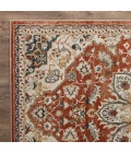 Loomaknoti Malanie Charler Red/Beige EM002 4 ft. X 6 ft. Rectangle Rug