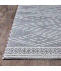 Loomaknoti Kissandrah Bayrend Gray/Cream EKI005 3 ft. 3 in. X 5 ft. 3 in. Rectangle Rug