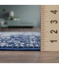 Loomaknoti Aysal Alazah Blue/Cream EAY001 3 ft. 3 in. X 5 ft. 3 in. Rectangle Rug
