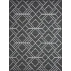 Loomaknoti Breyleigh Charske Gray/Cream EB002 9 ft. 10 in. X 12 ft. 10 in. Rectangle Rug