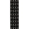 Loomaknoti Tecopa Tamariez Black/White ETR11BLW12 2 ft. X 6 ft. 7 in. Rectangle Rug