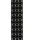 Loomaknoti Tecopa Tamariez Black/White ETR11BLW12 2 ft.  X 6 ft. 7” Rectangle Rug