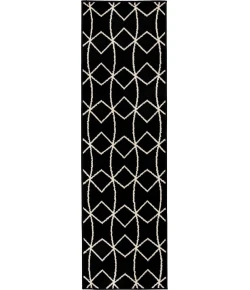 Loomaknoti Tecopa Tamariez Black/White ETR11BLW12 2 ft. X 6 ft. 7 in. Rectangle Rug