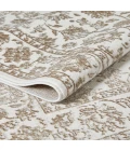Loomaknoti Aysal Alazah Cream/Beige EAY001 3 ft. 3 in. X 5 ft. 3 in. Rectangle Rug