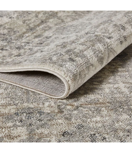 Loomaknoti Celena Asheley Cream/Blue EC006 9 ft. 10 in. X 12 ft. 10 in. Rectangle Rug