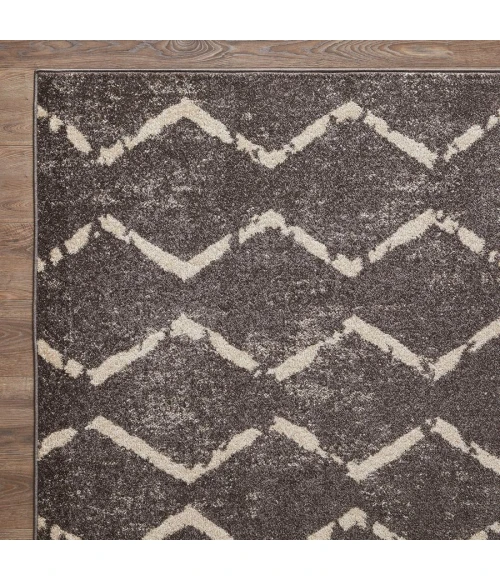 Loomaknoti Kissandrah Brynder Brown/Beige EKI001 2 ft. X 3 ft. Rectangle Rug