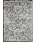 Loomaknoti Rhane Alvezi Gray/Cream ER017 5 ft. 3” X 7 ft. 3” Rectangle Rug