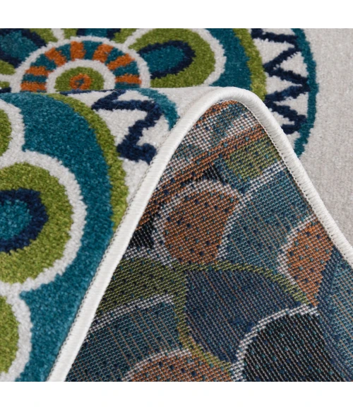 Central Oriental Terrace Tropic 084 2300NI58-084 Area Rug