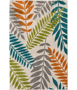 Central Oriental Tropic Blythewood S/M Area Rug 3 ft. 3 X 5 ft. Rectangle