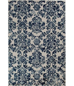 Central Oriental Tropic Sea Isle Area Rug 5 ft. X 7 ft. 3 Rectangle