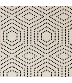 Loomaknoti Tecopa Kaharie White/Black ETR21WBK85 9 ft. 10 in. X 12 ft. 10 in. Rectangle Rug