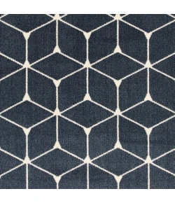 Loomaknoti Tecopa Shamid Blue/White ETR09BWH08 2 ft. X 3 ft. Rectangle Rug