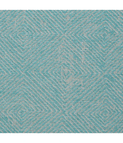 Loomaknoti Breyleigh Carzon Gray/Blue EB003 3 ft. X 5 ft. Rectangle Rug