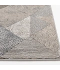 Central Oriental Clearwater Oyster/Chalk Geometric 5ft. x 7ft.6in. Rect. Rug