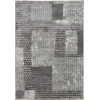 Central Oriental Clearwater Ghost/Chalk Abstract 5ft.3 x 7ft.7in. Rect. Rug