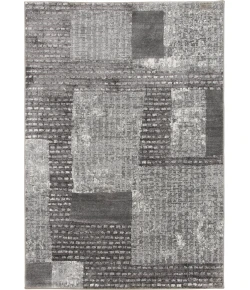 Central Oriental Clearwater Ghost/Chalk Abstract 7ft.10in. x 10ft.10in. Rect. Rug