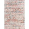Central Oriental Rugese - Velveteen Washable Multi Abstract 5ft. x 7ft. Rect. Rug