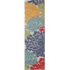 Central Oriental Fontana Eshani Cr/Or Area Rug 2 ft. 2 in. X 7 ft. 6 in. Rectangle