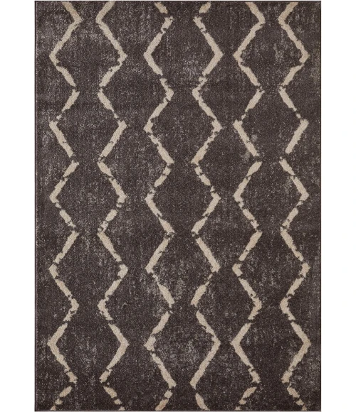 Loomaknoti Kissandrah Brynder Brown/Beige EKI001 2 ft. X 3 ft. Rectangle Rug