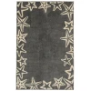 Central Oriental Trop Sandstarfis St/Sn Area Rug 6 ft. 7 in. X 9 ft. 6 in. Rectangle