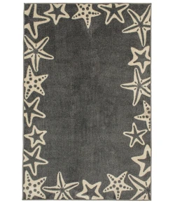 Central Oriental Trop Sandystarfish St/Sn Area Rug 5 ft. X 7 ft. 3 in. Rectangle