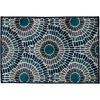 Loomaknoti Tecopa Ferley Blue/Green ETR04GB08 2 ft. X 3 ft. Rectangle Rug