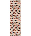 Loomaknoti Tecopa Trenity Pink/White ETR13PKW12 2 ft.  X 6 ft. 7” Rectangle Rug