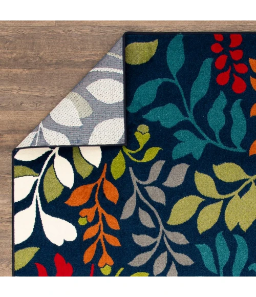 Loomaknoti Tecopa Verinda Blue/Green ETR15GB50 4 ft.  X 6 ft.  Rectangle Rug