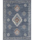 Loomaknoti Alsbrooke Temarnie Blue/Cream EA007 3 ft. 3 in. X 5 ft. 3 in. Rectangle Rug