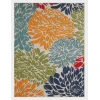Central Oriental Fontana Eshani Cr/Or Area Rug 6 ft. 7 in. X 9 ft. 2 in. Rectangle