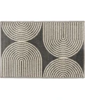 Loomaknoti Tecopa Milburm Gray/White ETR05GRW50 4 ft.  X 6 ft.  Rectangle Rug
