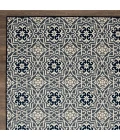 Loomaknoti Tecopa Kidore Blue/White ETR03BWH08 2 ft.  X 3 ft.  Rectangle Rug