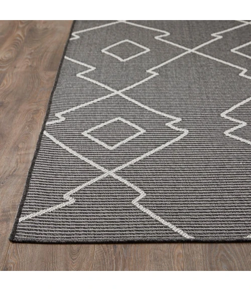 Loomaknoti Breyleigh Culton Gray/Cream EB006 3 ft. X 5 ft. Rectangle Rug