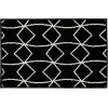 Loomaknoti Tecopa Tamariez Black/White ETR11BLW20 3 ft. 3 in. X 5 ft. 3 in. Rectangle Rug