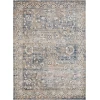 Loomaknoti Kehleigh Alveranzi Blue/Cream EK007 6 ft. 7 in. X 9 ft. 2 in. Rectangle Rug
