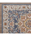 Loomaknoti Alsbrooke Amrenta Blue/Cream EA001 9 ft. 10 in. X 12 ft. 10 in. Rectangle Rug