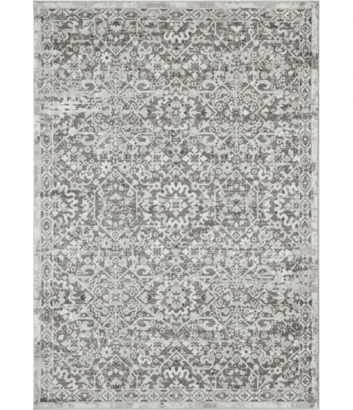 Loomaknoti Rhane Alreka Cream/Gray ER022 2 ft.  X 6 ft. 7” Rectangle Rug