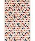 Loomaknoti Tecopa Trenity Pink/White ETR13PKW85 9 ft. 10 in. X 12 ft. 10 in. Rectangle Rug