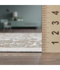 Loomaknoti Aysal Alazah Cream/Beige EAY001 3 ft. 3 in. X 5 ft. 3 in. Rectangle Rug