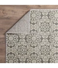 Loomaknoti Celena Alizia Cream/Blue EC002 9 ft. 10 in. X 12 ft. 10 in. Rectangle Rug